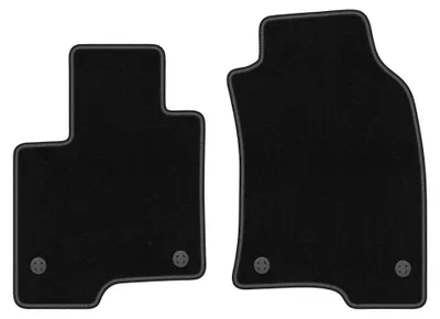 Immagine prodotto di Tappetini anteriori in moquette per Fiat Panda III 2012- (hatchback) – 2 pezzi, neri, su misura – Wielganizator BASIC