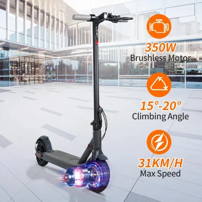 Obrázok produktu pre Elektrická kolobežka – E-kolobežka 500W – 35 km/h – dojazd 35 km – pneumatiky 25 cm – skladacia s odpružením – batéria 42V 10,5Ah