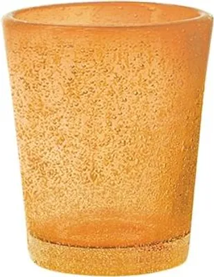 Immagine prodotto di Confezione 6 bicchieri liquore giada in vetro arancio chiaro cl 5