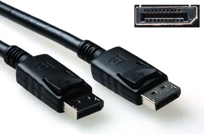 Immagine prodotto di ACT Cavo DisplayPort 3m, 4K@60Hz, cavo DP a connettore DP 1.2 con pin 20 DP_PWR, per convertitore - AK3981