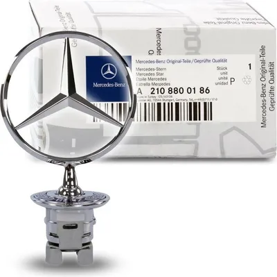Produktbild von Mercedes-Benz Stern Motorhaube A2108800186 W208 W210 W211 W124 W202 W203 W220