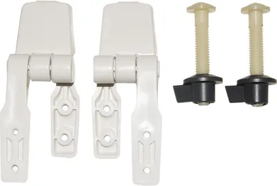 Produktbild von Jabsco Scharnierset Für Marinetoilette Weiß Weiß One Size