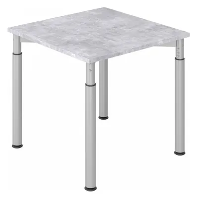 Produktbild von YAMA 8 S | 80x80 - Beton/Silber