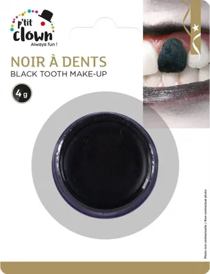 Image de Maquillage noir pour les dents - taille unique