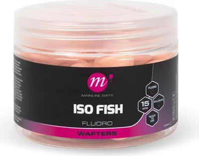 Produktbild von Mainline Baits ISO Fish Fluoro Wafters Pink 15 mm