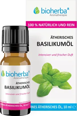 Produktbild von Bioherba Ätherisches reines Basilikumöl 10 ml