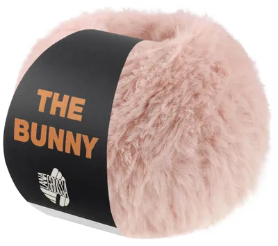 Produktbild von Lana Grossa THE BUNNY 100 g Weiches Effektgarn für Accessoires und Deko 120 m Farbe 017 - Altrosa