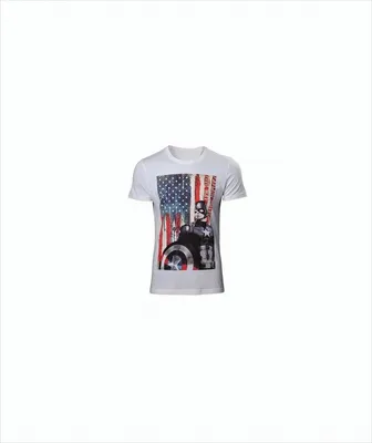 Produktbild von Captain America T-Shirt -2XL- American Flag