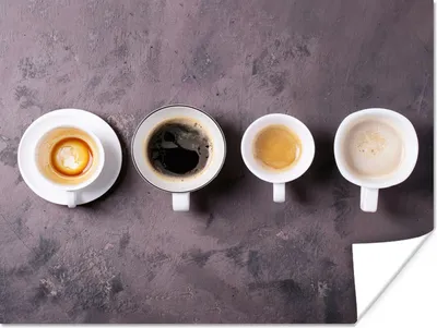 Produktbild von MuchoWow® Poster Kaffee - Küche - Industrie 160x120 cm - Foto Plakat