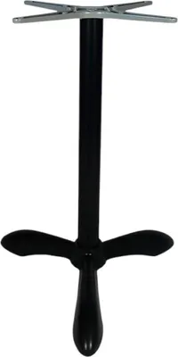 Image de Pied de table en ALUMINIUM Noir pour Exterieur