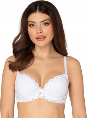 Zdjęcie produktu dla RÓŻA Lagerta Biustonosz Push-up BIAŁY r. 75B