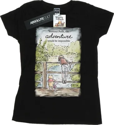 Produktbild von Disney - "Adventure" T-Shirt für Damen BI44790 (S) (Schwarz)