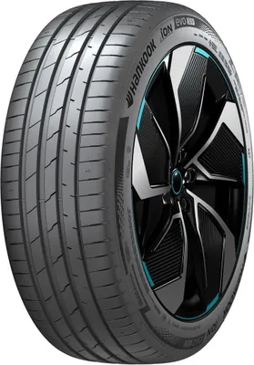 Produktbild von Hankook Sommerreifen motorcycle-tyres iON evo (IK01A) ( 215/50 ZR18 96Y XL 4PR EV, SUV, SoundAbsorber, mit Felgenschutz (MFS) SBL )