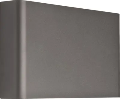 Produktbild von Wandlampe Metall Up Down 25 cm breit Graphit G9 2-flammig eckig Modern