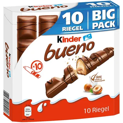 Produktbild von kinder bueno Big Pack 10er