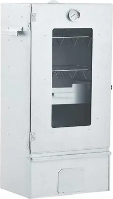 Immagine prodotto di VIDAXL BBQ Rauchofen mit 1 kg Holzchips 44,5 x 29 x 83 cm