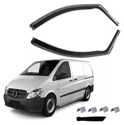 Image de Lot de 2 déflecteurs pour Mercedes VITO/VIANO W639 2003-2014