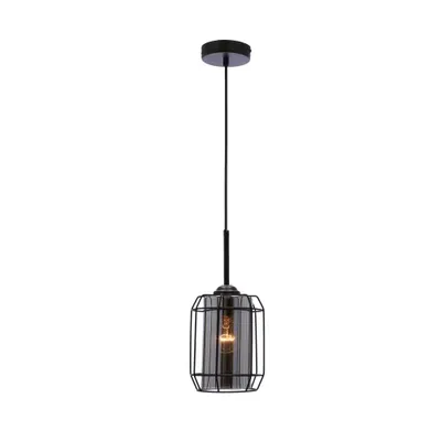 Obrázok produktu pre Candellux Čierny závesný luster Jonera pre žiarovku E27 31-08428