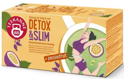 Obrázek produktu pro Teekanne Detox & slim čaj s mučenkou (20ks), 58139