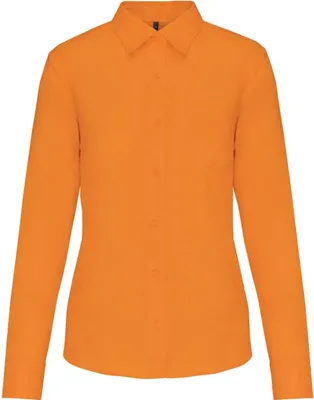 Produktbild von Kariban Popeline-Hemd Baumwollpolyester pflegeleicht für Damen