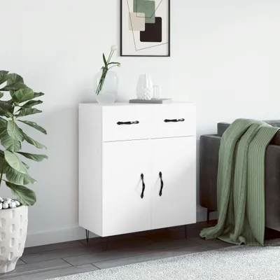 Produktbild von vidaXL Sideboard Weiß 69,5x34x90 cm Holzwerkstoff