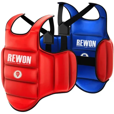 Zdjęcie produktu dla Ochraniacz do kickboxingu z możliwością regulacji – kamizelka do taekwondo