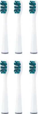 Produktbild von Ersatzbürstenköpfe für elektrische Zahnbürsten, 6er-Pack
