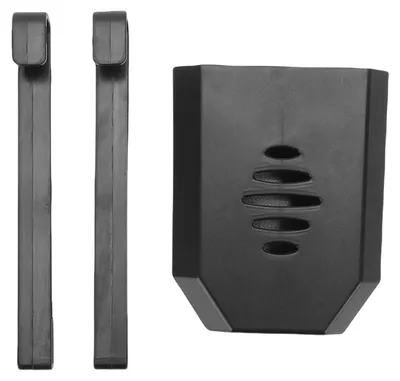 Image de Support pour pastilles de nettoyage de réservoir de toilette, en ABS, pour distributeur de nettoyant de cuvette de toilette, conçu pour empêcher la pollution de l'eau du réservoir. Couleur : noir