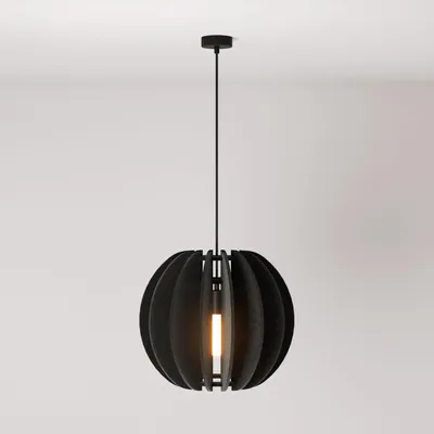 Immagine prodotto di Creative-Cables Lampada a sospensione con paralume ellittico LAMPSHHADE in materiale fonoassorbente