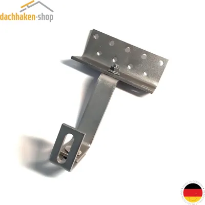 Produktbild von Dachhaken 3-fach verstellbar | Ausleger 115 mm | angepasst an die neue Dachlattenvereinbarung