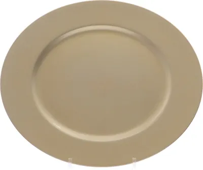 Produktbild von Dekoteller Platzteller Weihnachtsteller Ø 33 cm gold