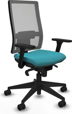Zdjęcie produktu dla Krzesło biurowe Piqueras y Crespo 3D066N0 turkusowe