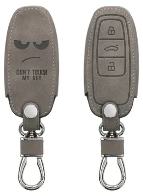 Produktbild von kwmobile Schlüsselhülle für Audi A6 A7 A8 Q7 Q8 3-Tasten Keyless Hülle - Autoschlüssel Schlüssel Hülle aus Silikon - Schlüsselschutz Gehäuse aus