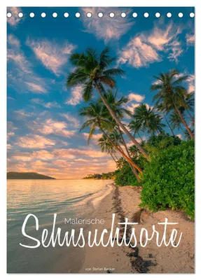 Produktbild von Malerische Sehnsuchtsorte (Tischkalender 2027 DIN A5 hoch), CALVENDO Monatskalender