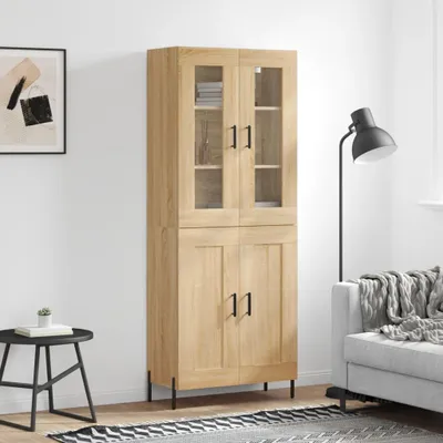Zdjęcie produktu dla vidaXL Deska wysoka dąb sonoma 69,5x34x180 cm Materiał drewnopochodny