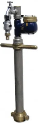 Produktbild von Trinkwasser Wassermess Standrohr Systemtrenner Zapfhahn DN80 Wasserzähler