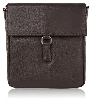 Produktbild von Damen Leder kleine Handtasche Postbag braun Paolo Peruzzi T-125-BR