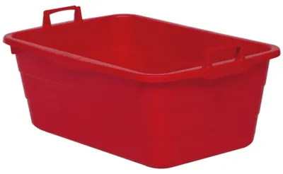 Zdjęcie produktu dla Gondola Lockweiler polietylenowa czerwona 800x535x300mm - 395/80