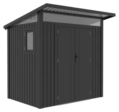 Zdjęcie produktu dla Domek ogrodowy G21 Madison 427 - 225 x 190 cm, slate grey