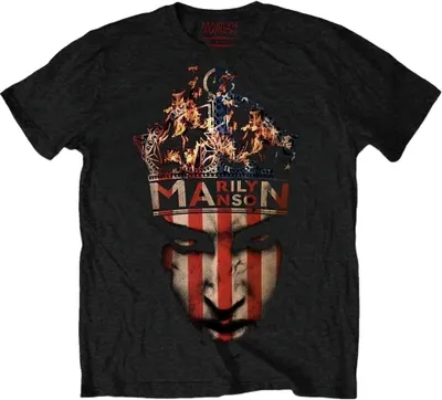 Produktbild von Marilyn Manson Crown Black L T-Shirt