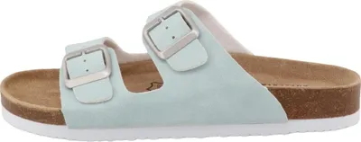 Produktbild von Softrelax Damen Pantolette Sandale Lederfussbett mint EUR 39