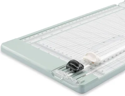 Produktbild von Famanu Papierschneider mit Faltbrett - Für Scrapbooking und Karten - Mintgrün