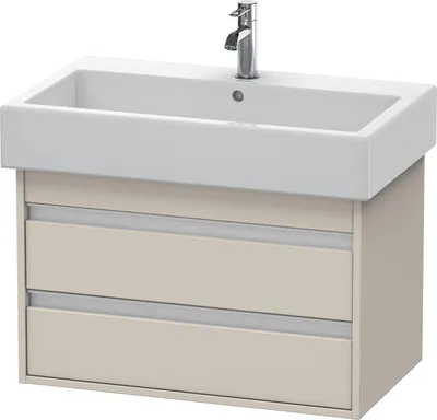 Produktbild von Waschtischunterbau KETHO 440x750x410mm taupe taupe