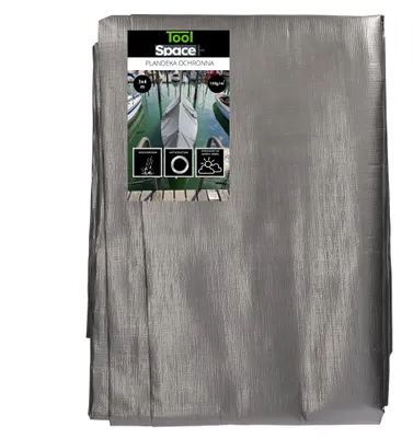 Productafbeelding van Afdekzeil Waterdicht - 3x4 Meter - 130 g/m² - Bescherming Voor Tuin En Bouw