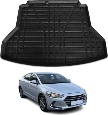 Produktbild von Kofferraumwanne Laderaumwanne für Hyundai Elantra 2016-2021 Stufenheck Gummi TPE