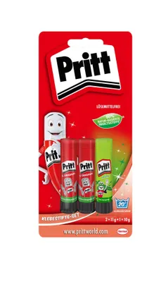 Produktbild von Pritt Klebestifte Pritt 2x11g, 1x10g BK 9H PK4GP