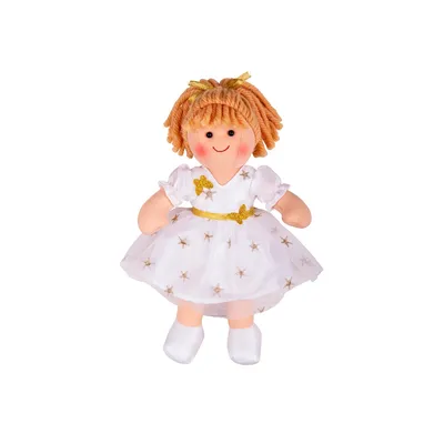 Zdjęcie produktu dla Bigjigs Toys Lalka z tkaniny Charlotte 28 cm