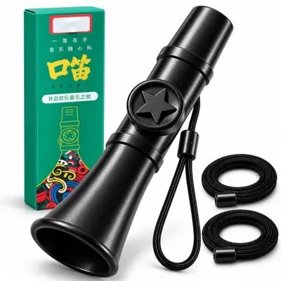 Obrázok produktu pre Kazoo Dychový Hudobný Nástroj Pre Deti A Začiatočníkov Na Hmkanie Melódií Hudobnú Zábavu A Učenie Rytmu