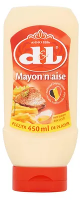 Immagine prodotto di Devos & Lemmens Mayonnaise Egg 450g – Maionese classica cremosa con uovo