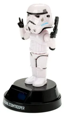 Imagen del producto de Figura Solar Soldado De Asalto Original Stormtrooper Símbolo Paz 12 cms